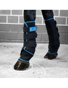 LeMieux REFLEXION Ceramic Heat Therapy Wraps/Boots Soothe Tendons Prevent Injury 