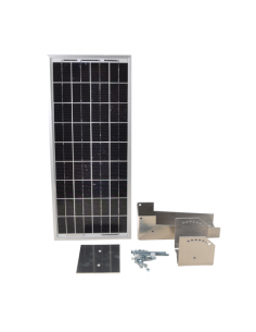 15W Solarpanel incl holder