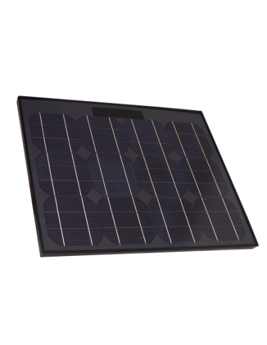 10W Solarpanel incl holder