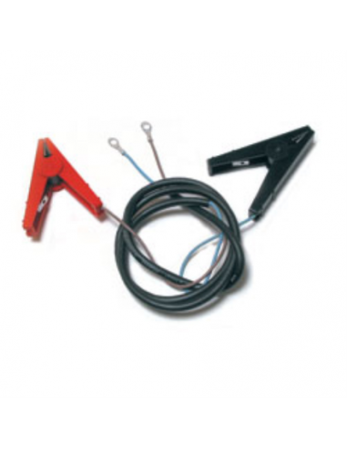 Connection cable set with terminal