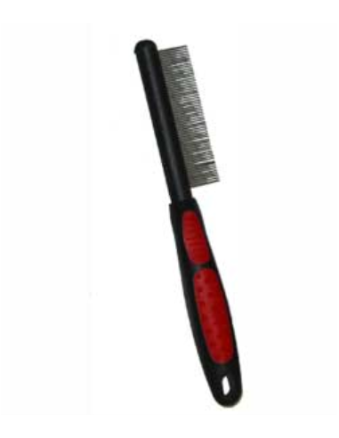 Comb with Rubber and Plastic handle -...