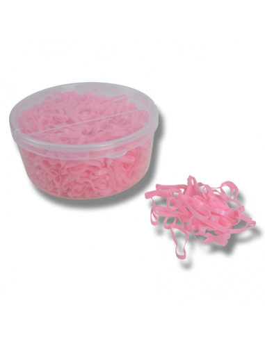 Pink Plating straps in silicone /...